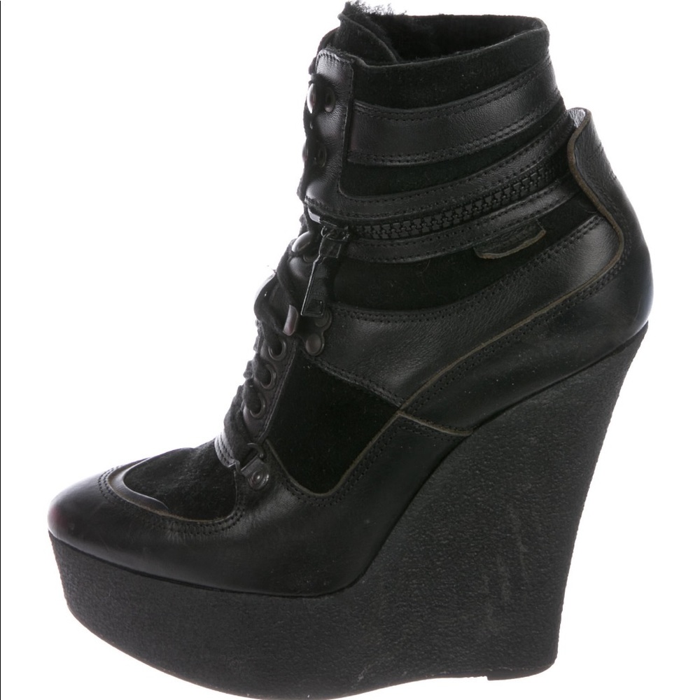 Burberry Prorsum Tayport Platform Wedge boots